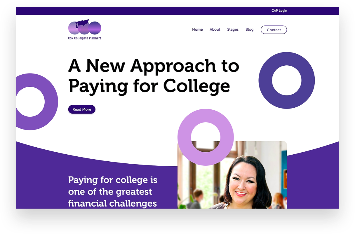 Cox College Planners' Website
